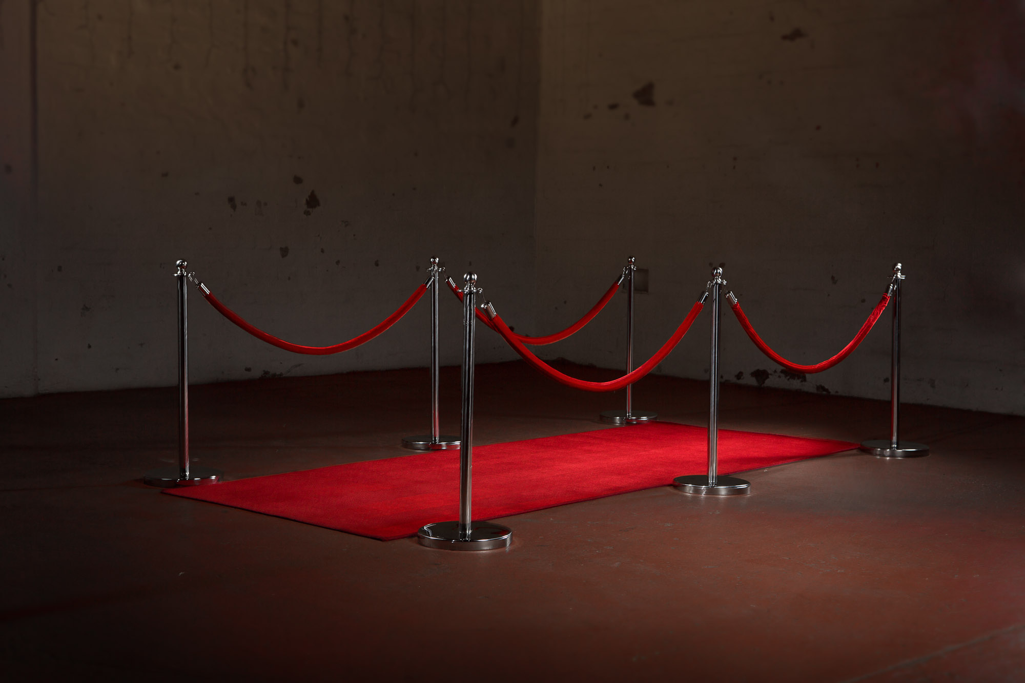 Red carpet entrance for Sweet 16 or Quinceañera